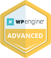 Logo image for WPEngine Advanced partner badge