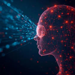 Illustration of AI and SEO