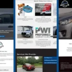 Website portfolio image for Rt 72 Motors