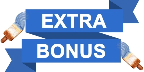 Illustration for Extra Bonus with 2 paint brushes